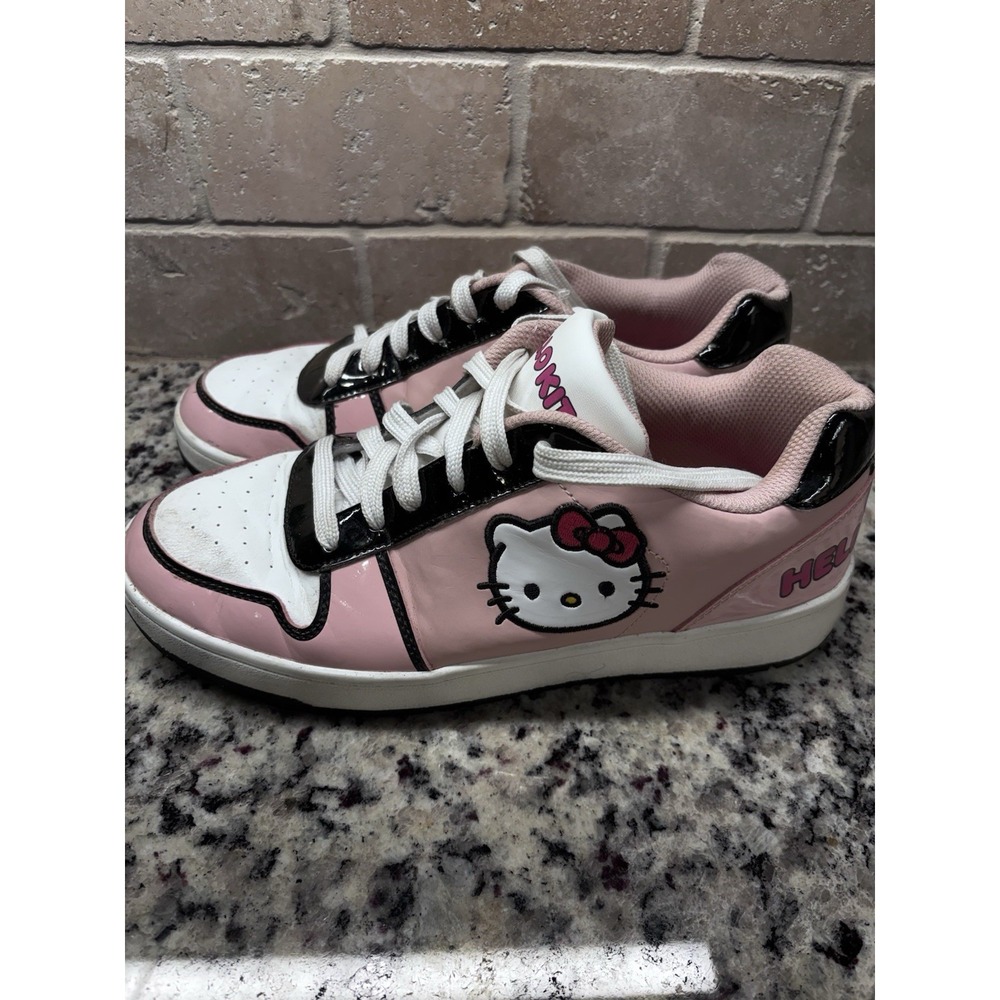 Size 9 - Hello Kitty By Sanrio Women's Pink Casual Sneaker